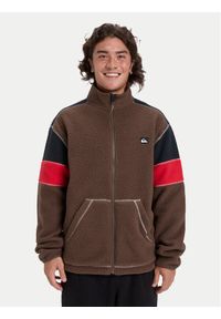 Quiksilver Polar Clean Coast Block EQYPF03065 Brązowy Loose Fit. Kolor: brązowy. Materiał: syntetyk #1