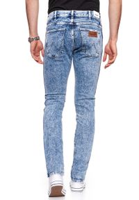 Wrangler - SPODNIE MĘSKIE WRANGLER LARSTON GLACE BLUE W18SFK18A #6