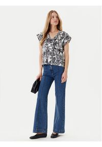 United Colors of Benetton - United Colors Of Benetton Jeansy 4W8CDE02F Niebieski Flare Fit. Kolor: niebieski #3