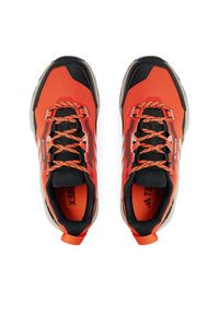 Adidas - adidas Buty Terrex AX4 GORE-TEX Hiking Shoes IF4862 Pomarańczowy. Kolor: pomarańczowy. Materiał: materiał