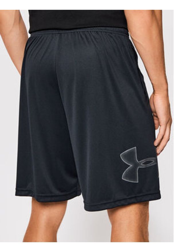 Under Armour Szorty sportowe Ua Tech Graphic Czarny Loose Fit. Kolor: czarny. Materiał: syntetyk. Styl: sportowy