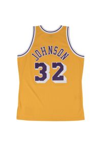 Mitchell & Ness - Koszulka Nba Los Angeles Lakers Magic Johnson. Kolor: żółty. Sport: koszykówka #1