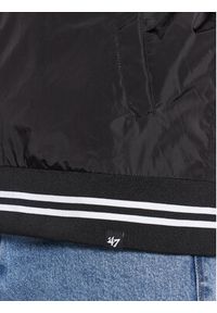 47 Brand Kurtka bomber New York Yankees Wordmark 47 Drift Track Jacket Czarny Regular Fit. Kolor: czarny. Materiał: syntetyk #6