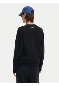 Desigual Bluza Mickey Yeah! 24WWSK10 Czarny Regular Fit. Kolor: czarny. Materiał: bawełna #3