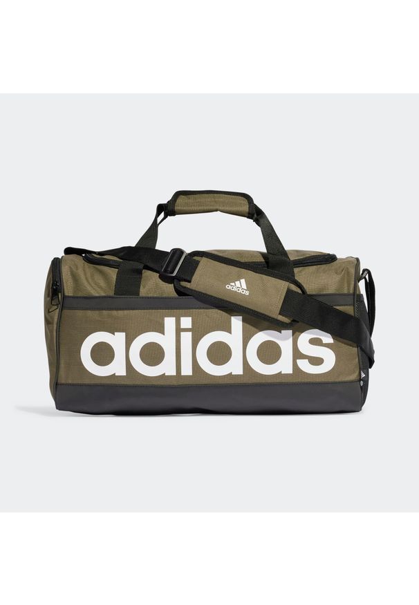 Adidas - Torba adidas Essentials Duffel S. Kolor: czarny, zielony, wielokolorowy