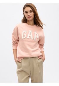 GAP - Gap Bluza 554936-18 Różowy Regular Fit. Kolor: różowy. Materiał: bawełna #1