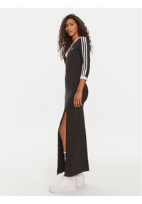 Adidas - adidas Sukienka codzienna adicolor Classics IK0439 Czarny Slim Fit. Okazja: na co dzień. Kolor: czarny. Materiał: bawełna. Typ sukienki: proste. Styl: casual