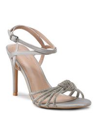 DeeZee Sandały KL-89725-90 Srebrny. Kolor: srebrny. Materiał: materiał #2