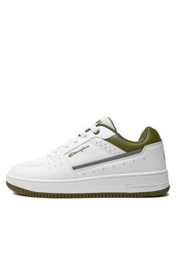 Champion Sneakersy Rebound Evolve Ii Low Element Low Cut Shoe S22129-CHA-WW006 Biały. Kolor: biały. Materiał: skóra