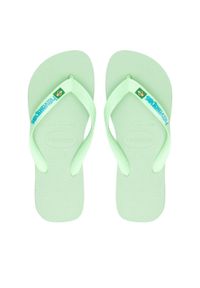 Havaianas Japonki 4110850.6617 Zielony. Kolor: zielony. Materiał: syntetyk #1