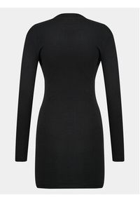 Brave Soul Sukienka codzienna LDRJ-69GERRIE Czarny Slim Fit. Okazja: na co dzień. Kolor: czarny. Materiał: bawełna. Typ sukienki: proste. Styl: casual #3