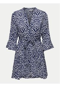 only - ONLY Sukienka codzienna Clemmentine 15320417 Niebieski Regular Fit. Okazja: na co dzień. Kolor: niebieski. Materiał: wiskoza. Typ sukienki: proste. Styl: casual #5