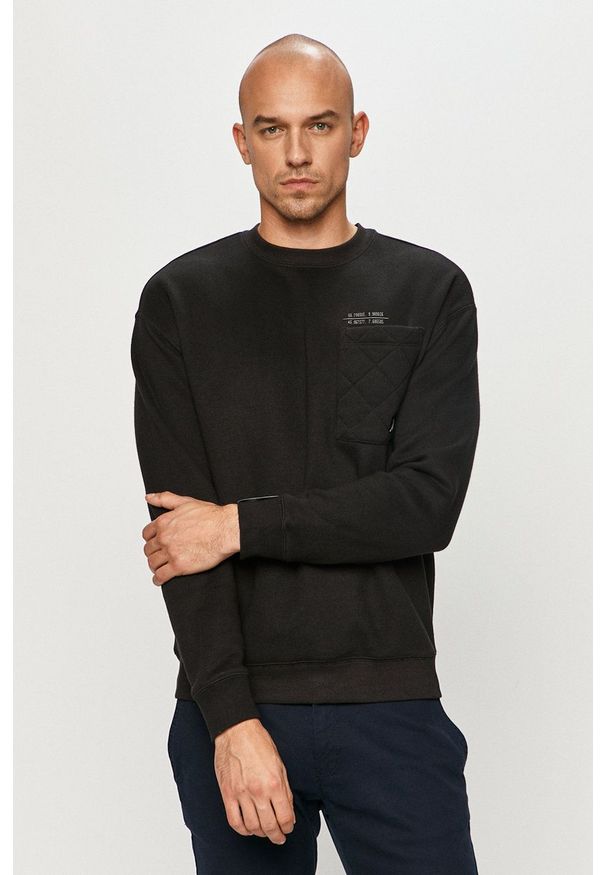 Kappa - Bluza. Okazja: na co dzień. Kolor: czarny. Styl: casual