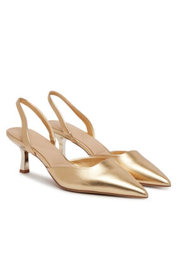 Aldo Czółenka Gavedessi 13804530 Złoty. Kolor: złoty. Materiał: skóra