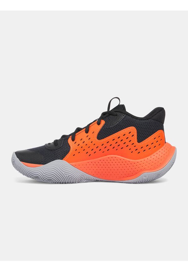 Buty koszykarskie dziecięce Under Armour Grade School Jet '23. Okazja: na co dzień. Kolor: czarny