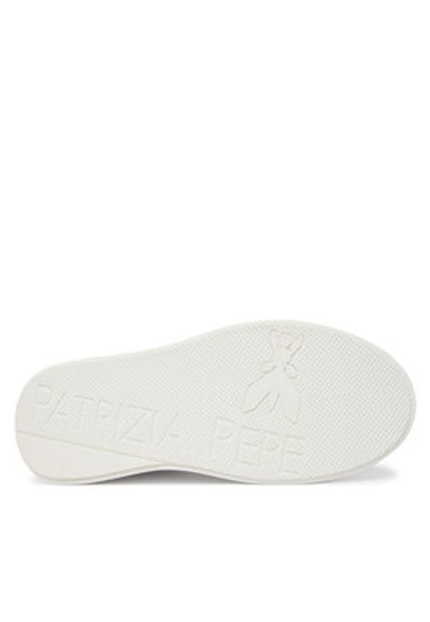 Patrizia Pepe Sneakersy PPJ350.30 Biały. Kolor: biały. Materiał: skóra