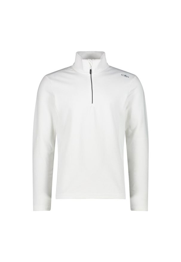 Golf męski techniczny CMP 3G10747. Typ kołnierza: golf. Kolor: biały. Styl: sportowy. Sport: golf