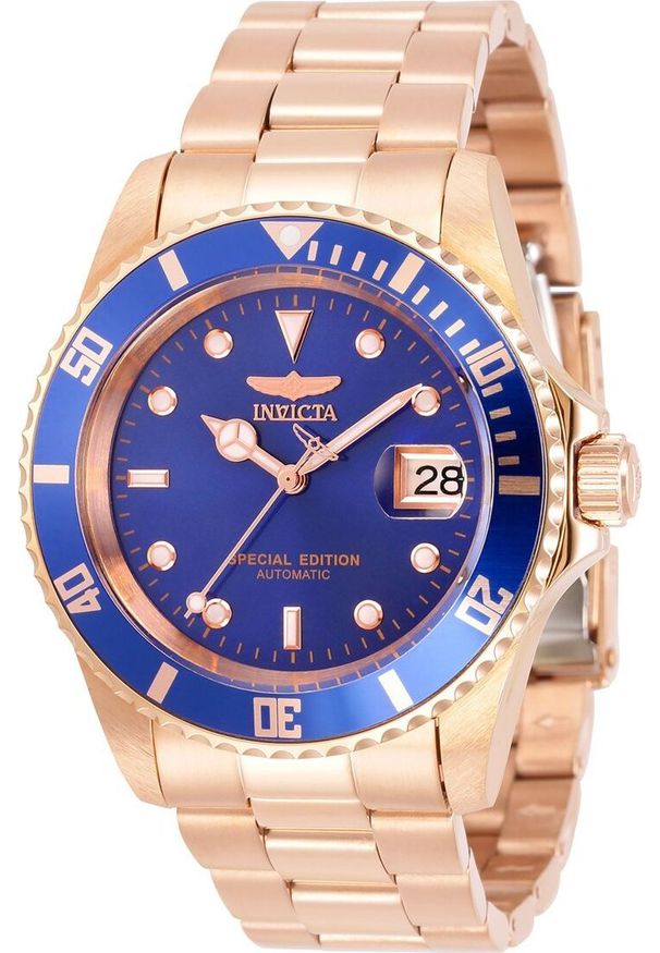 Zegarek Invicta Zegarek marki Invicta model 306 kolor Zółty. Akcesoria męski. Sezon: Cały rok NoSize