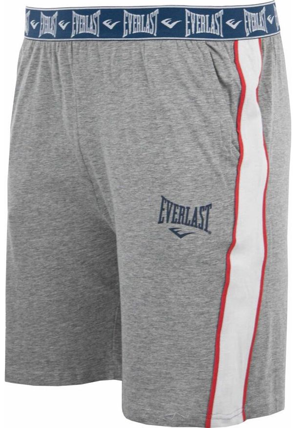 EVERLAST - Szorty Loungewear Everlast Szare dla Mężczyzn XL z Bawełny. Kolor: szary. Materiał: bawełna. Sport: fitness