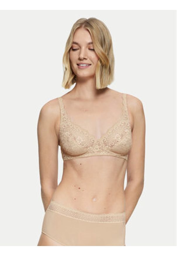 Triumph Biustonosz bezfiszbinowy Amourette 10210704 Beżowy. Kolor: beżowy. Materiał: syntetyk