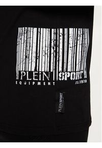 Plein Sport T-Shirt AADC MTK7911 STE003N Czarny Regular Fit. Kolor: czarny. Materiał: bawełna. Styl: sportowy #4