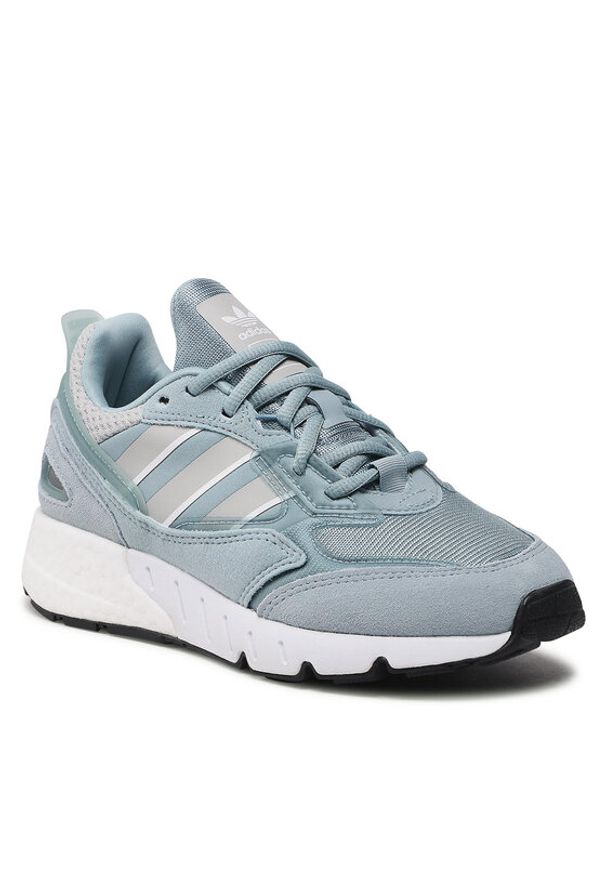 Adidas - adidas Buty Zx 1K Boost 2.0 W GV8028 Niebieski. Kolor: niebieski. Materiał: materiał. Model: Adidas ZX