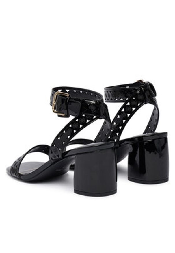 Guess Sandały FLJGST PAF03 Czarny. Kolor: czarny. Materiał: skóra