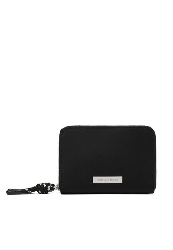 Karl Lagerfeld - KARL LAGERFELD Portfel B1W32012 Czarny. Kolor: czarny. Materiał: materiał