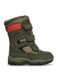 CMP Śniegowce Kids Hexis Snow Boot Wp 30Q4634 Zielony. Kolor: zielony. Materiał: materiał #1