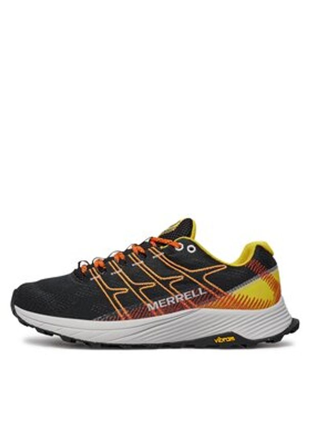 Merrell Sneakersy Moab Flight J067531 Czarny. Kolor: czarny. Materiał: materiał