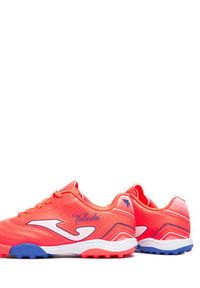 Joma Buty do piłki nożnej Toledo Jr 2507 TOJS2507TF Koralowy. Kolor: pomarańczowy. Materiał: skóra #3