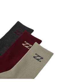 Billabong Skarpety długie CEO_BR_BILLA_3061_W_AW25 (3 PACK) Kolorowy. Materiał: bawełna. Wzór: kolorowy #3