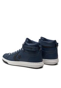 Converse Sneakersy Pro Blaze V2 Leather A06626C Granatowy. Kolor: niebieski. Materiał: skóra #4