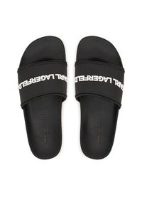 Karl Lagerfeld - KARL LAGERFELD Klapki Kondo II KL70004C Czarny. Kolor: czarny. Materiał: syntetyk #3