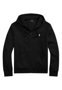 Polo Ralph Lauren Bluza 710888282001 Czarny Regular Fit. Typ kołnierza: polo. Kolor: czarny. Materiał: syntetyk, bawełna