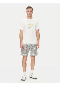 Jack & Jones - Jack&Jones T-Shirt Canggu 12281809 Biały Regular Fit. Kolor: biały. Materiał: bawełna