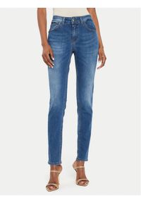 Rinascimento Jeansy CFC0120187003 Granatowy Slim Fit. Kolor: niebieski