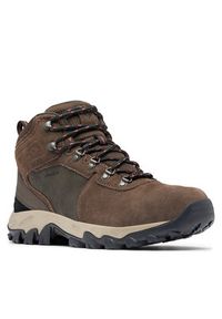 columbia - Columbia Trekkingi Newton Ridge Plus II Suede Wp 1746411 Brązowy. Kolor: brązowy. Materiał: zamsz, skóra. Sport: turystyka piesza #5