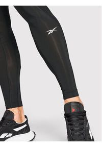 Reebok Legginsy Workout Ready HG6381 Czarny Slim Fit. Kolor: czarny. Materiał: syntetyk