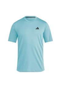 Adidas - Train Essentials Feelready Training Tee. Kolor: zielony, czarny, wielokolorowy. Materiał: materiał