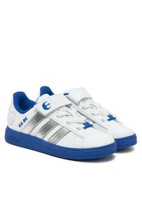 Adidas - adidas Sneakersy Star Wars Grand Court 2.0 IH1136 Biały. Kolor: biały. Materiał: skóra. Wzór: motyw z bajki #6