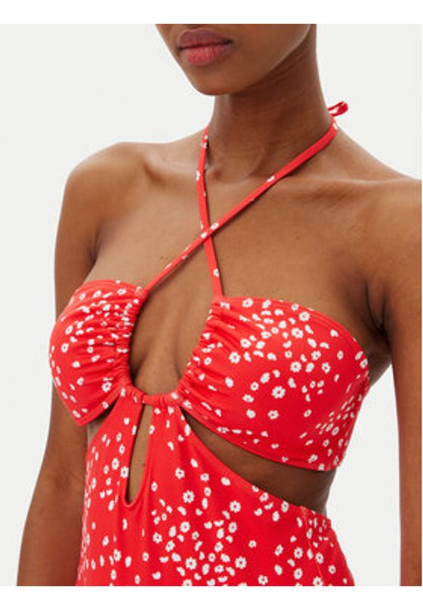 Roxy Strój kąpielowy Pt Beach Classics ERJX103701 Czerwony. Kolor: czerwony. Materiał: syntetyk