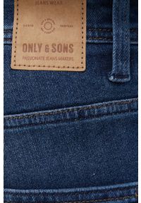 Only & Sons Jeansy męskie. Kolor: niebieski