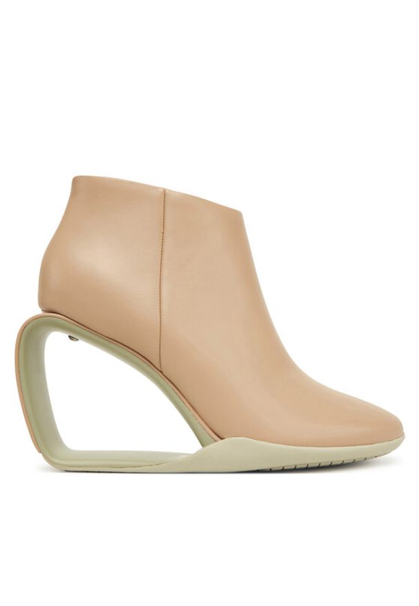 United Nude Botki Mobius Ankle Bootie Hi 1093793116 Beżowy. Kolor: beżowy. Materiał: skóra