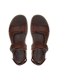 Clarks Sandały Saltway Trail 26176905 Brązowy. Kolor: brązowy. Materiał: materiał #5