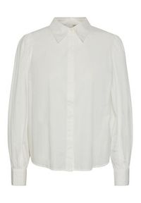 YAS Koszula 26030881 Biały Regular Fit. Kolor: biały. Materiał: bawełna #4