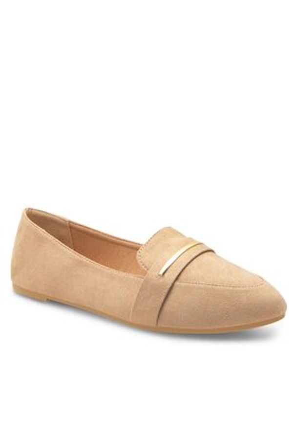 Clara Barson Lordsy WYL04073-1 Beżowy. Kolor: beżowy. Materiał: materiał