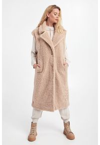 Liu Jo - Kamizelka LIU JO. Materiał: syntetyk, futro. Wzór: haft #4