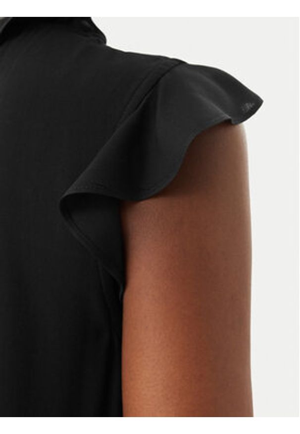 Vero Moda Sukienka codzienna Alba 10342656 Czarny Regular Fit. Okazja: na co dzień. Kolor: czarny. Materiał: wiskoza. Typ sukienki: proste. Styl: casual