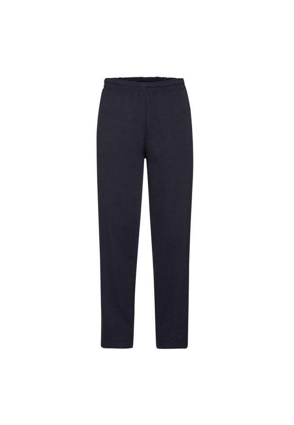 FRUIT OF THE LOOM - Męskie Spodnie Do Biegania Z Otwartym Dołem. Kolor: niebieski. Sezon: lato. Sport: turystyka piesza